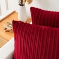 thumbnail image 2 of Fundas de almohada decorativas K KEVIN TEXTILE 40x40 cm Burgundy, 2 of 9