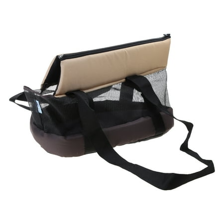 Small Dog Carrier Tote Bag for Travel Pet Mesh Shoulder Bag Large Capacity