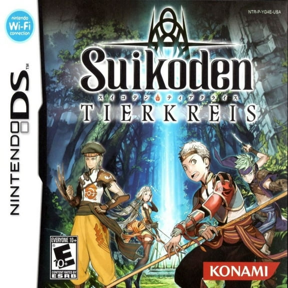 Suikoden Tierkreis DS Game,US Version