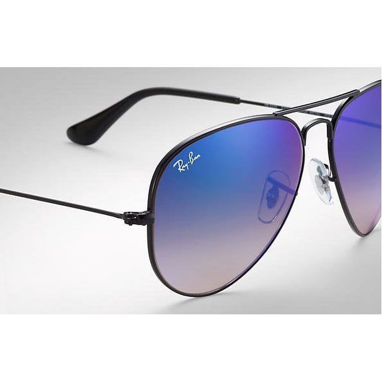 Ray Ban RB3025 AVIATOR LARGE METAL 002/4O 62M Shiny Black  display picture 2