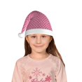 thumbnail image 5 of Fuzoiu Fish Scales Print Santa Hat Christmas Hat for kids,Santa Hats with Pompom, Unisex Xmas Holiday Hat for Christmas New Year Festive Party Supplies, 5 of 6