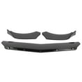thumbnail image 3 of ANGGREK Front Spoiler,3Pcs Universal Front Bumper Lip Spoiler 3‑Section Body Diffuser Chin Kit Glossy Balck,Front Bumper Lip, 3 of 8