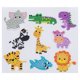 thumbnail image 1 of Cuadros Decorativos 9 unids/set chico rompecabezas juguete pegatina DIY diamante pintura Animal libro teléfono taza calcomanía Likrtyny embutido en tela, 1 of 8