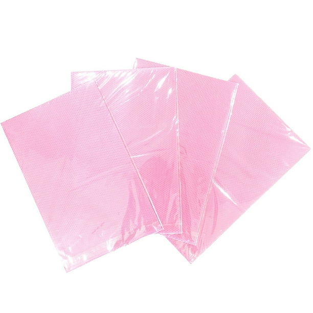 Injueey Alfombrillas lavables para nevera, 4 Uds., protectores multifunción impermeables, armario para el hogar, accesorios para y lugar Mostrada Rosado Injueey HA066910-06