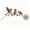 C, variant on KGJQ Bird Floral Garden Stake, Rustic Metal Bird Yard Art Decorations with Dandelion Accent, Weather-Resistant Bird Garden Sculpture for Lawn Patio Flower Bed Backyard, Memorial Gift