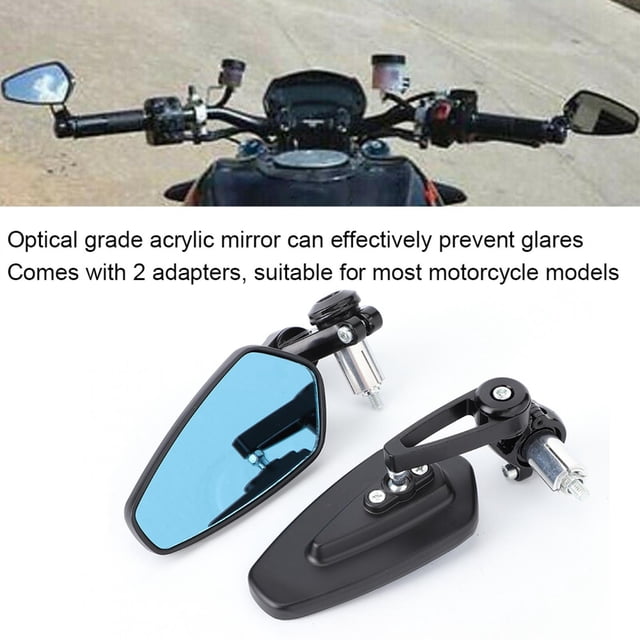 Espejo Retrovisor De Motocicleta, Espejo Lateral Universal Para La Mayoría De Los Modelos De Motocicletas