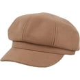 thumbnail image 6 of CoCopeaunts Woolen Women Newsboy Cap Vintage Ladies Beret Solid Color Female Flat Cap Winter Hats for Women Classic Baker Boy Cap, 6 of 8