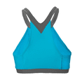 thumbnail image 3 of Mizuno Women's Odyssey High Neck Beach Volleyball Top, Size Extra Large, Blue Atoll-Charcoal (5Z92), 3 of 3
