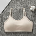 thumbnail image 5 of Wxirdiow Sports Bra Girls Girl Sport Crop Bras Cotton For Training Bras With Adjustable Straps Fixed Pads Beige Size,12-14 Years, 5 of 8