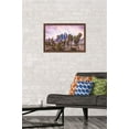 thumbnail image 2 of Cityscapes - Los Angeles, California Pastel Wall Poster, 14.725" x 22.375", Framed, 2 of 3