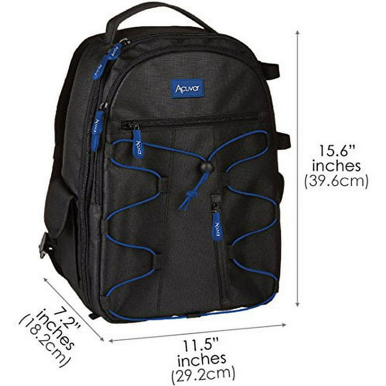 acuvar professional dslr camera backpack with rain cover Acuvar Professional DSLR Camera Backpack with Rain Cover for Canon, Nikon,  Sony, Olympus, Samsung, Panasonic, Pentax models