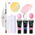 thumbnail image 2 of Kit de gel de extensión de uñas con cepillo de gel de extensión UV LED Labymos Kit de gel de extensión de uñas, 2 of 6