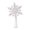 F, variant on Fridja Christmas Tree Topper Hollow Star Tin Christmas Tree Decoration Tree Top Five-pointed Star Wrought Iron Three-dimensional Five-pointed Star