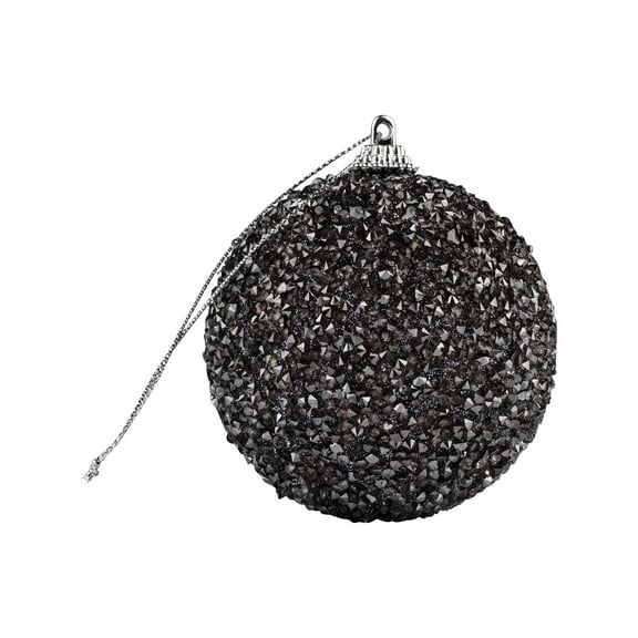 Luminous Tree Ornaments, Set of 6 - Charcoal