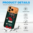 thumbnail image 4 of Case For Apple iPhone Air / 17 Pro / 17 Pro Max Series Case, Slim Thin Transparent Flexible Clear TPU Shockproof Phone Case For iPhone 17 Series, Knitted Christmas (6), 4 of 6