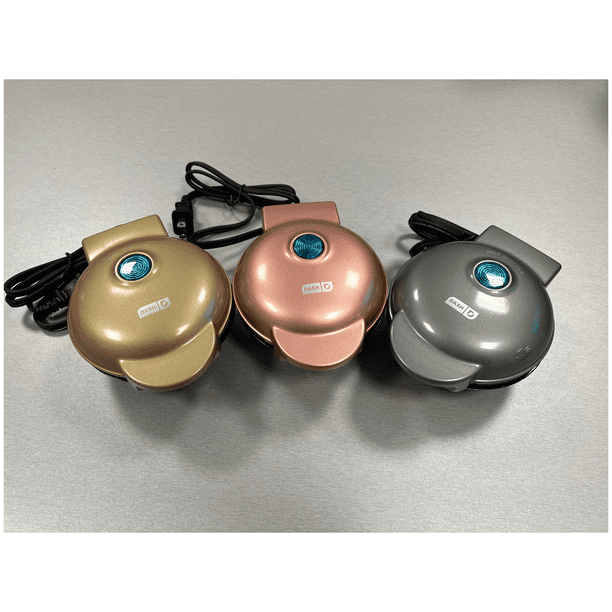 Dash Set of 3 Mini Pizzelle Makers(Metallic)