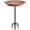 1-¼ gal-Brown, variant on Upgraded 5-Prong Base Bird Bath with Metal Stake, Detachable Decoration Bowl & Freestanding Birdfeeder for Outdoor Garden, Oval Style, Green