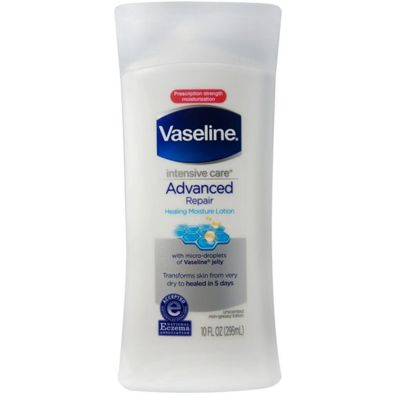Vaseline Intensive Care Advanced Repair Unscented Lotion 10 oz