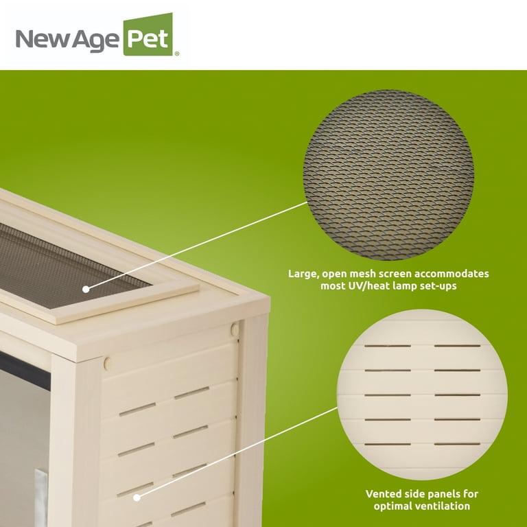 New Age Pet ECOFLEX 36 in. Mojave Reptile Habitat Lounge - Animal