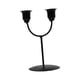 thumbnail image 5 of Portavelas Candelabros Centros de mesa Candelabros Velas Linterna de metal Velas cónicas Soporte Candelabro para sala de estar Festival Negro, 5 of 9
