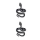 thumbnail image 3 of Guardurnaity Anillos geniales, regalo exagerado, anillo de moda, accesorios de estilo Punk, joyería para hombres, fiesta de verano, vacaciones, suministro Serpiente negra 2piezas Guardurnaity CBP267046, 3 of 6