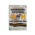 thumbnail image 2 of Rhodesian Ridgeback Mom Like a Normal Mom Except Much Cooler Happy Mother's Day Travel Passport Wallet Ridgebacks Dog Lover Gifts PU Leather Passport Holder Cover - 02004, 2 of 5