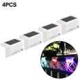 thumbnail image 1 of MYG 4 Pack Solar Fence Lights LED Waterproof Outdoor Solar Power LED Stair Lights, 1 of 7