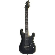 Schecter Demon 7 Series 7-String Electric Guitar - Aged Black Satin
