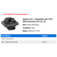 thumbnail image 2 of Ignition Coil - Compatible with 1996 - 2004 Chevy S10 4.3L V6 1997 1998 1999 2000 2001 2002 2003, 2 of 2