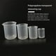 thumbnail image 5 of Bewildely 4 unids/set taza medidora transparente cocina hornear taza medidora escala medición Cocina y Comedor, 5 of 6