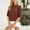 A1-Coffee, variant on Short Sleeve Sweater for Women Soft Stretchy Fall Outfits for Women Knitted Fashion Clothing Solid Color Loose Fit Lightweight Winter Sweater Half Sleeve Top Casual V Neck Pullover