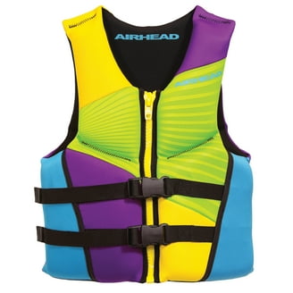 Airhead Swoosh Neolite Kwik-Dry Adult Life Vest Lime XXL - Walmart.com