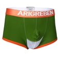 thumbnail image 4 of Calzoncillos para Hombre, Pantalones Cortos, Bolsa Abultada de Malla, Ropa Interior de , Bóxers, Banda Elástica L, 4 of 9