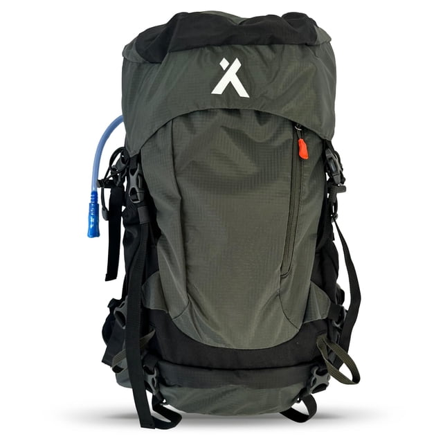 Mochila Bear Grylls para Senderismo 45L con Bolsa de Hidratación de 2L