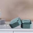thumbnail image 2 of Caja de joyería Sunnimix para anillos Pendientes tapa desmontable verde, 2 of 6