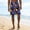 Purple, variant on Qulqfy Mens 5 Inch Shorts Blue Vacation Beach Lounge Shorts Elastic Waist Drawstring Graphic Shorts Mens Gym Shorts L
