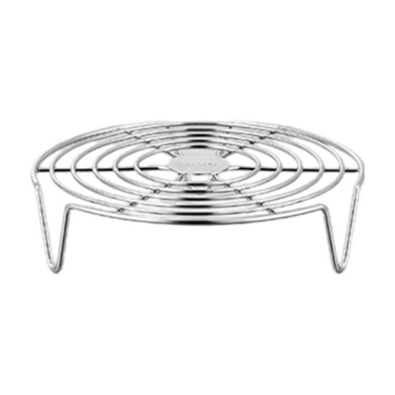 Stainless Steel Steamer Rack Pot Steaming Tray Dumplings Eggs Grill Stand