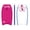 39' Pink Skull & Hooks, variant on SALT LIFE Boogie Board Bodyboard – Lightweight EPS Core Body Board with HDPE Slick Bottom, Crescent Tail & Coiled Wrist Leash for Beach & Ocean Waves