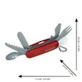 thumbnail image 3 of Klein: Victorinox: Swiss Army Knife - Kids Pretend Play, 6 Tool Toy, Adventurer Indoor/Outdoor Tool, Stainless Steel, Great For Camping & Learning Proper Tool Safety, Ages 3+, 3 of 9