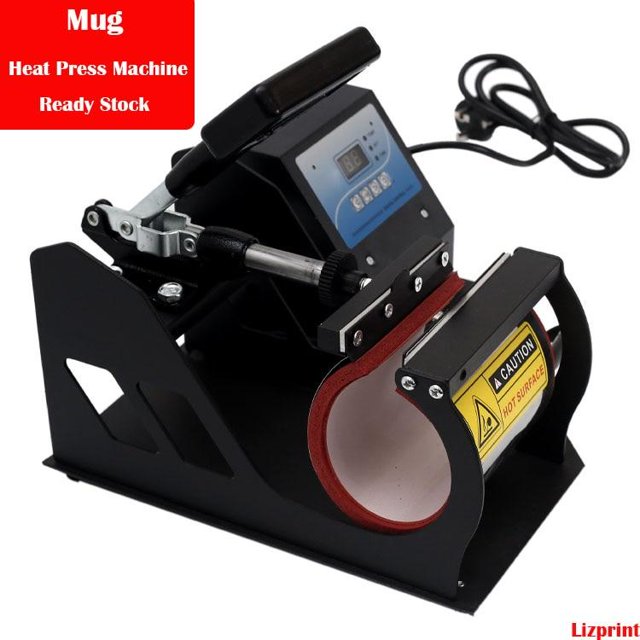 Machine d'Impression par Sublimation à Pression Thermique Numérique pour Tasses, Bricolage, Fabrication de Tasses Cadeau 11 Oz
