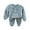Z01-Blue, variant on Gerichy Kids Toddler Girls Boys Winter Fleece Pajama Set Thicken Flannel Sleepwear Tops Pants Baby Loungewear Pjs 2 Pieces 6M-12T