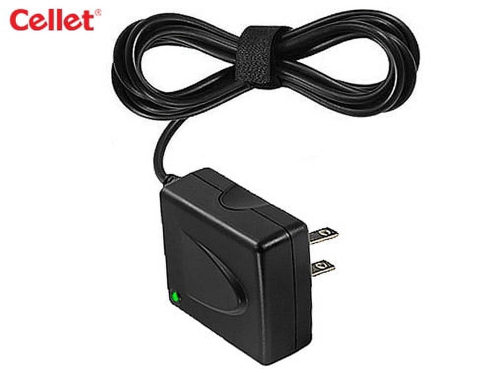 Cellet Black Travel Home Charger W Folding Charging Blade With 2 Different Connector For Blackberry Phone Series - image 3 of 5