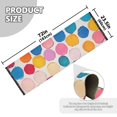 thumbnail image 5 of Yayeee Runner Rug for Bedroom 2'x6' Machine Washable Hallway Non Slip Mat, Watercolor Circles, 5 of 8