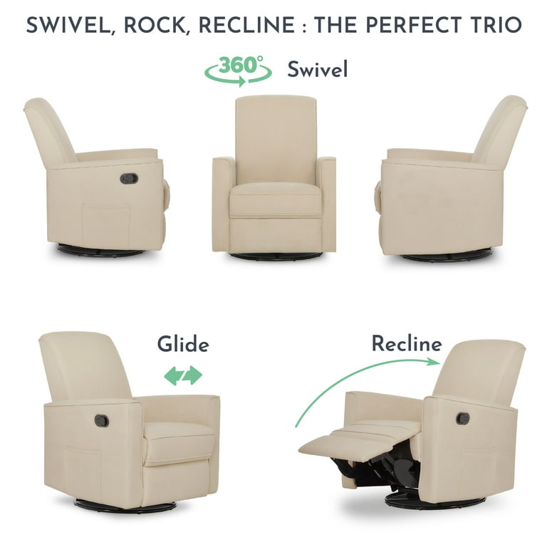 Plush glider clearance rocker