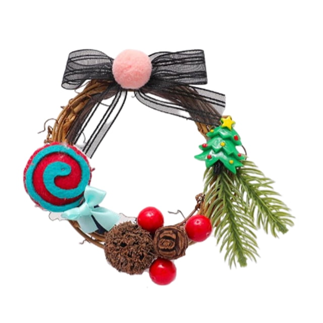 Toystoory Cinta de Navidad Guirnalda de autoensamblaje Adornos prácticos para árboles de Navidad Tiras de oropel de caña ligera Suministros para fiestas Kits de decoración para fiestas Chupete Toystoory HA070763-01