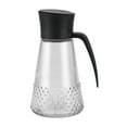 thumbnail image 2 of 630ML Glass Olive Oil Dispenser, Black Green, 3.93x3.93x7.28in, Leakproof with Automatic Cap & No-Drip Nozzle, for Kitchen, 2 of 8