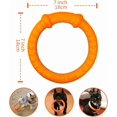 thumbnail image 2 of LaRoo Dog Flying Ring Toys, Floating Flying Dog Disc Toys, Summer Pet Training Outdoor Durable Chew Toys for Medium and Large Dogs, 2 of 5