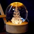 thumbnail image 4 of Luz de noche con bola de cristal grabada, regalo creativo de cumpleaños para el día de San Valentín, 4 of 8
