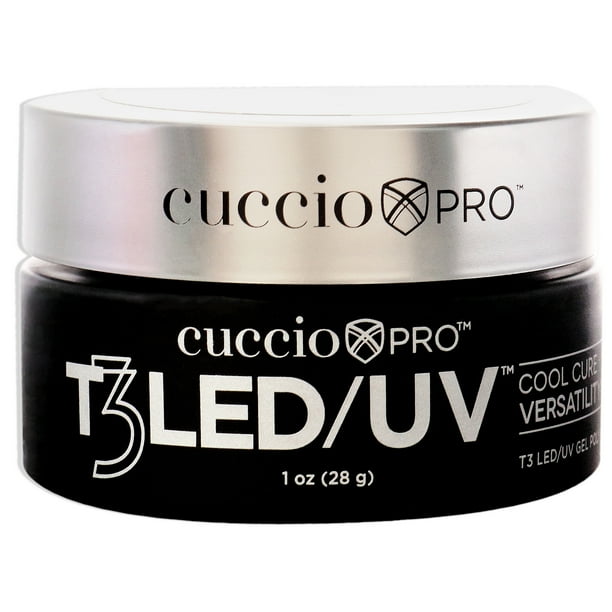 Gel versátil Cuccio T3 Cool Cure Kekes Glitter 1 oz