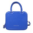 thumbnail image 2 of Mini bolsos cruzados de cuero PU para mujer bolsa cuadrada de Ehuebsd Color sólido con asa superior bolsos de hombro bolso de mano Cartera de viaje 2022, 2 of 8